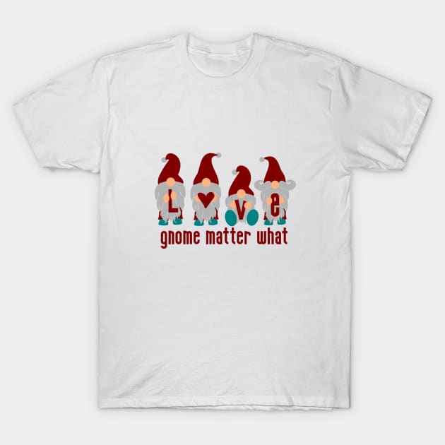 Gnomes Spreading Love T-Shirt by PrettyVocal